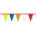 60' Multi-Color Poly Pennant Streamers